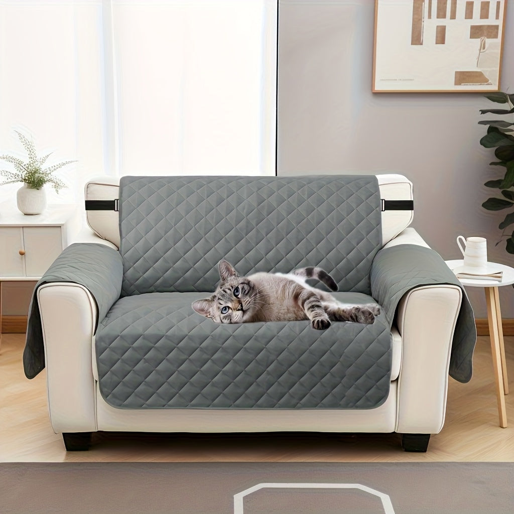 Slipcovers for Sofas, Recliners, And Loveseats, Suitable for 1 to 4 Seaters, Designed to Protect Against Pets And Easy to Wash, Featuring Elastic Straps