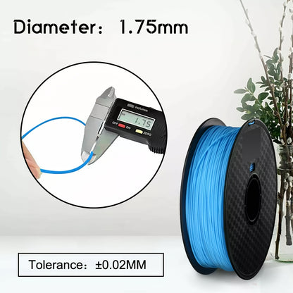 1pc 1kg PLA+ Filament Compatible for Most FDM 3D Printers - Low Warping, Adhesion, Smooth Printing with - Spool, Suitable for FDM 3D Printer - PLA+ Plastic Material, Ideal for Hobbyists &