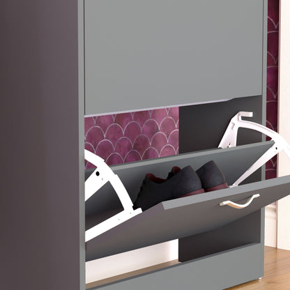 Vida Designs 3 Drawer Shoe Cabinet Shoe Rack Hallway Shoe Storage Cupboard