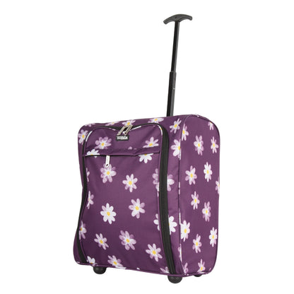 ZAHRAB 45x36x20 Underseat Bag Lightweight Hand Luggage Cabin Bag Trolley with Wheels Flight Bags Suit Case