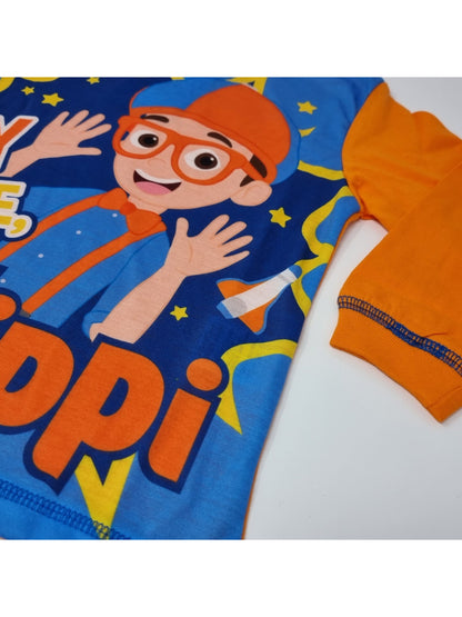 Blippi Space And Planets - Officially Licenced Pyjamas, Stocking Filler Xmas Gift, Stocking Filler Xmas Gift