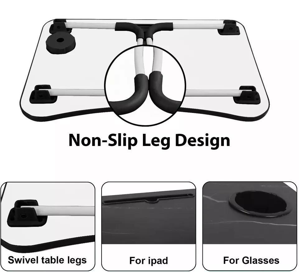Portable Table Folding Laptop Computer Bed Tray Breakfast Reading Lap Desk Stand