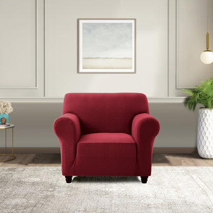 1pc Stretchable Spandex Elastic Sofa Cover – 1, 2, 3 Seater Polyester Spandex Furniture Protector, Anti-Slip Grip & Pet-Friendly, Machine Washable, Perfect for Living Room & Home Decoration