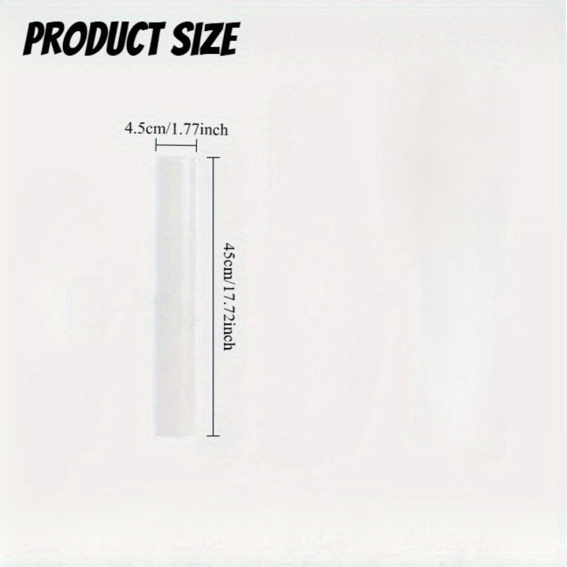 45X300Cm Large Roll EVA Transparent Anti Slip Drawer Mat, Kitchen And Bathroom Anti Oil And Anti Slip Mat, DIY Cutting Self-Adhesive Backing, Refrigerator Bookshelf Storage Mat, Furniture Protection Anti Scratch Mat, Easy to Clean And Washable, Versatile