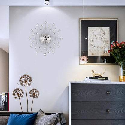 1pc Pendulum Wall Clock, Modern Big Wall Clock Extra Giant Wall Clock Battery Operated, For Kitchen Bedroom Home Dining Room Bathroom Office Decoration 33/45/50CM