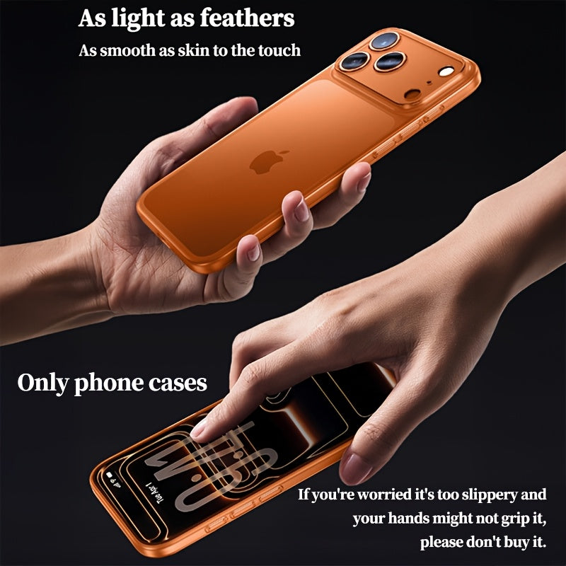 Phone Case - Sleek Case for Iphone 17 Pro Max with Matte Texture And Heat Dissipation Features, High-Quality Protective with Complete Lens Coverage, Drop-Resistant Design for Both Men And Women, Minimalist Phone Case