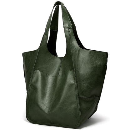 Retro Easy Shoulder Bag for Women Travel Large Capacity Storage Bag Handbag Shopping Bag