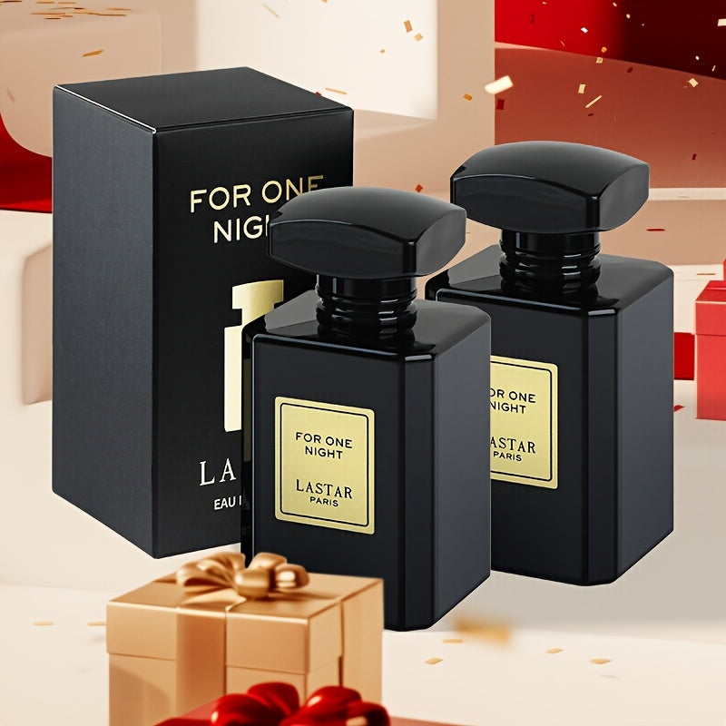 Buy One Get One Free Black Classic Men's Perfume Mature And Sophisticated Oriental Notes Creamy, Vanilla, Patchouli Multi-purpose Men's Cologne Perfect for Outdoor Dates And Parties Long-lasting Fragrance Birthday Gift, Christmas Gift, Husband Gift