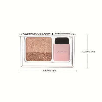 Glitter Dual-Tone Eyeshadow Palette - 5-8 Shades, Waterproof & Long-Lasting, Easy Blend with Brush, Metallic & Matte Finishes for Everyday & Evening Makeup Looks, Glitter Eyeshadow, Evening Makeup, Sleek Packaging, Metallic End, Matte End