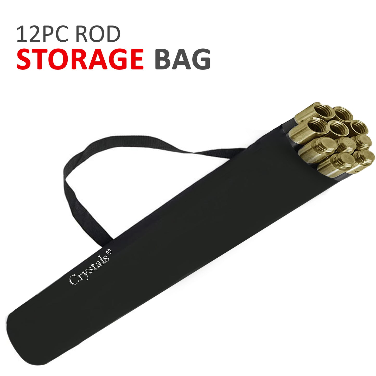 Drain Rods Set, Drainage Rods for Outside Drain Flexible, 12 Pcs / 9.2M Drain Unblocker with Heavy Duty Rubber Plunger & Double Worm Screw, Drainage Rods for Drain Cleaning with Carry Bag