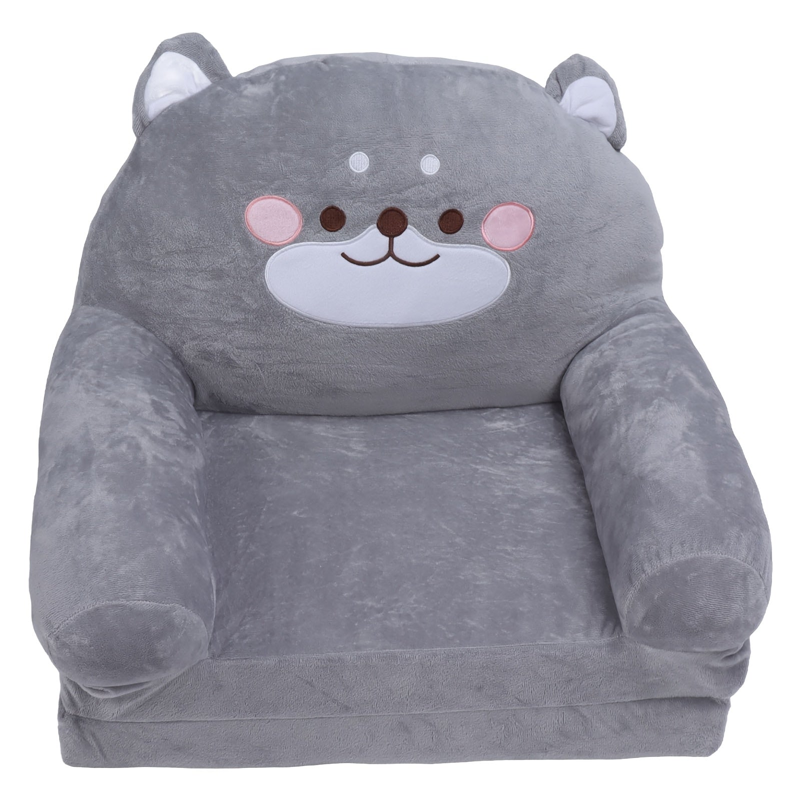 Kids Folding Plush Sofa Chair - Animal Designs