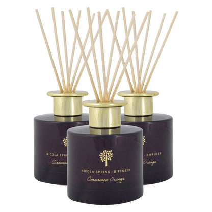 Nicola Spring Coconut & Lime Scented Candle - 130g - Natural Soy Wax 21 Hour Burning Time Small Candles Relaxing Fragrance Gift Set Aromatherapy Bath Candle