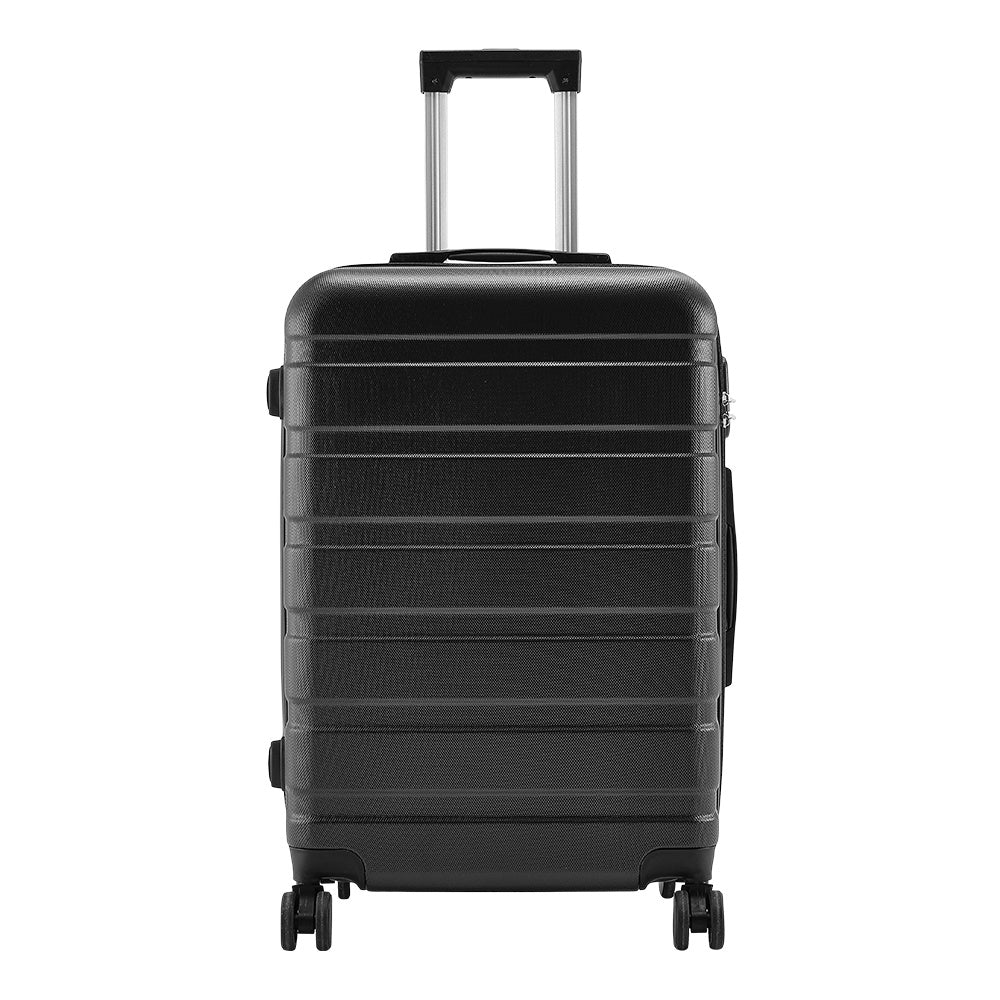 20" Suitcase Lightweight 4 Wheel Spinner Hard Shell ABS Luggage Hold Check in Travel Case Cabin Suitcase Carry On Suitcase, Hard Shell Suitcase with 4 Wheels Cabin Luggage Blue B
