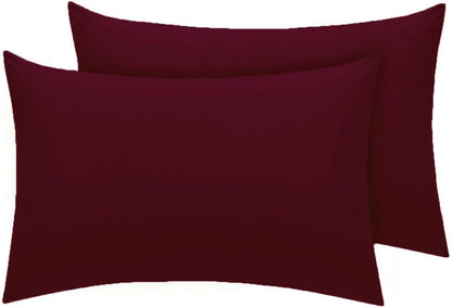 4B Pillowcases – Pack of 4 – Available in Many Beautiful and Vibrant Colors – Smooth & Durable Pillowcase Set for Everyday Bedroom, Guest Room & Travel Use