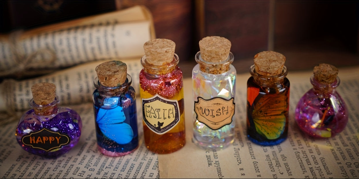 DIY Magic Potion Craft Kit, Wizard Potion Bottles Making Set, Fantasy Wizard Themed Arts And Crafts for Kids 6+, Easter Birthday Party Favors