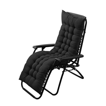 1pc Patio Chair Cushion Modern Sofa Chaise Lounge Cushion Seating Garden Bench Rattan Chair Cushion Swing Cushion 170*48*8cm Only Cushion
