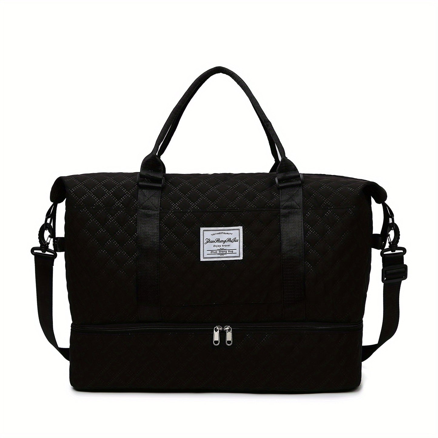 Women Ladies Gym Bag Large Weekend Travel Holdall Duffle Bags Luggage Storage Bag