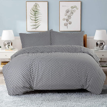 NIYS Bedding Duvet Cover Set in Single, Double and King Size with pillow cases