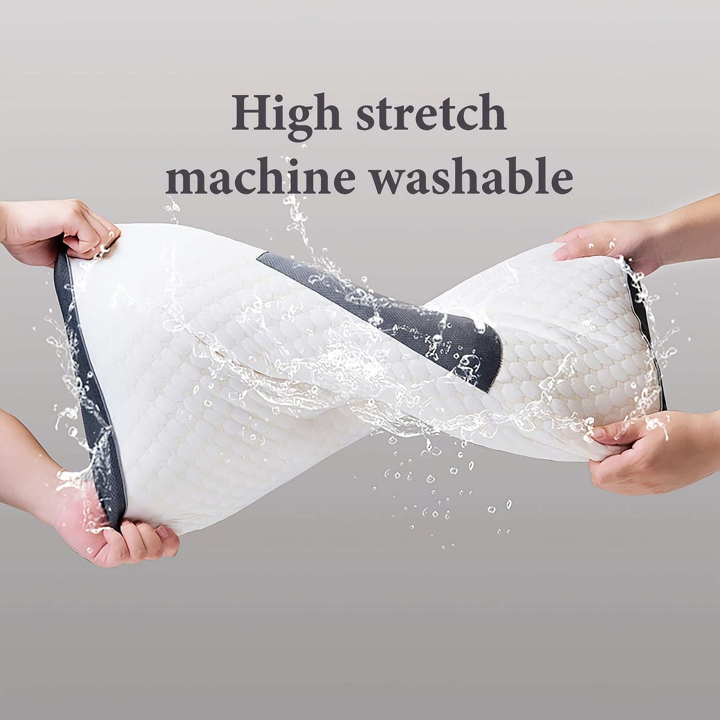 2 PCS Soft Neck Pillows Ergonomic, Detachable High-quality Pillow Core For Comfortable Sleep, Promotes Deep Sleep, Neck Pillow Suitable For Sleeping, Travel, Office Use