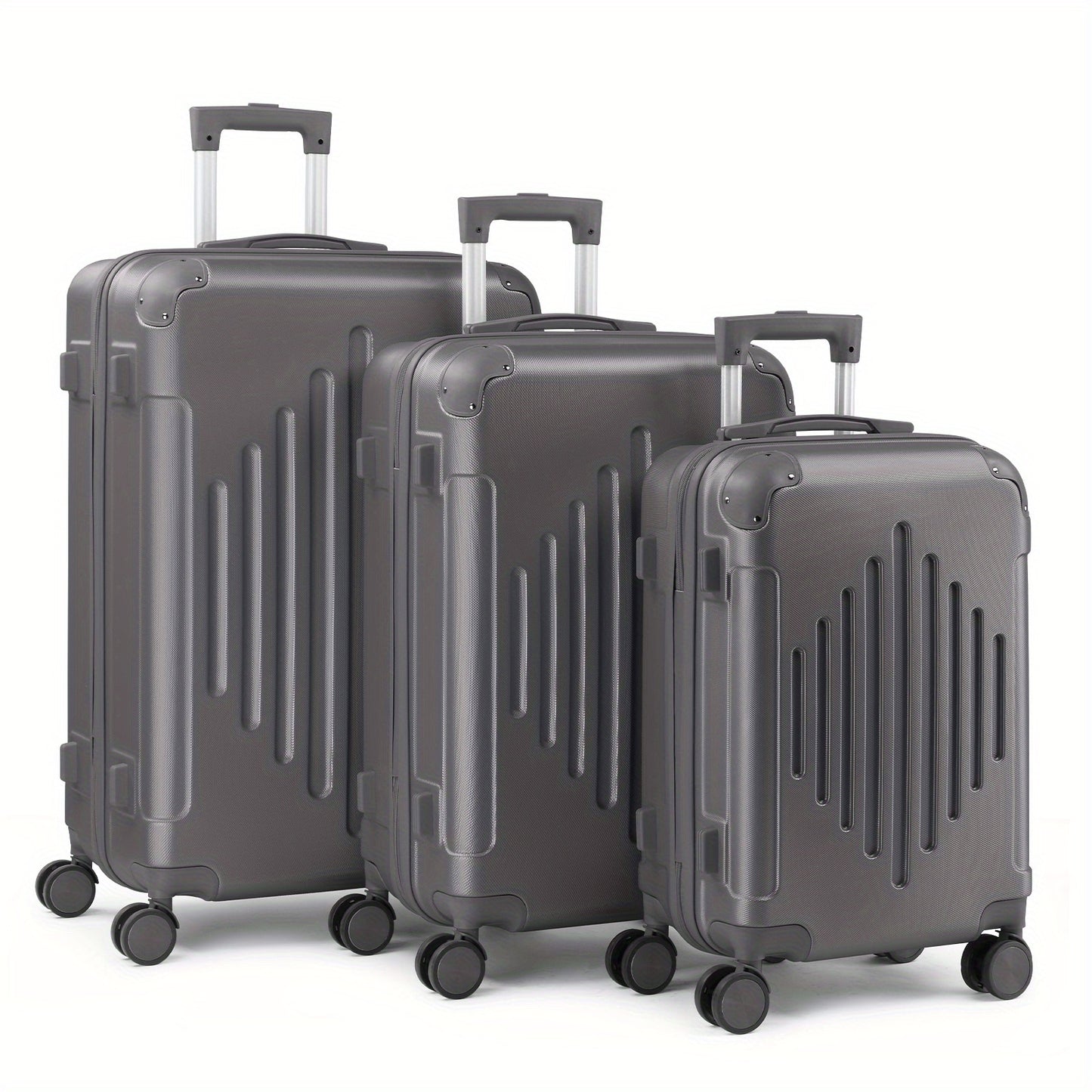 Luggage Set 3pcs Suitcase Sets with Spinner Wheel, Hardside Expandable Travel Laggage