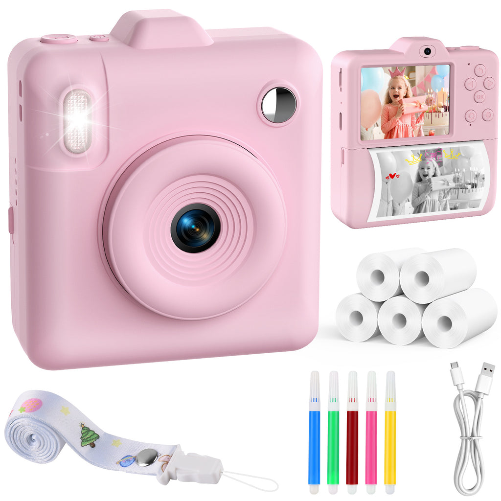 children's instant print camera - product view 1