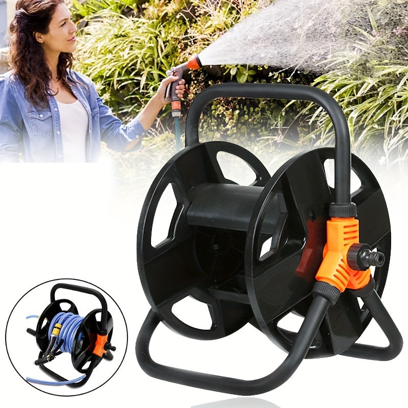 Garden Hose Reel Trolley 20M Portable Water Pipe Free Standing Hose Car