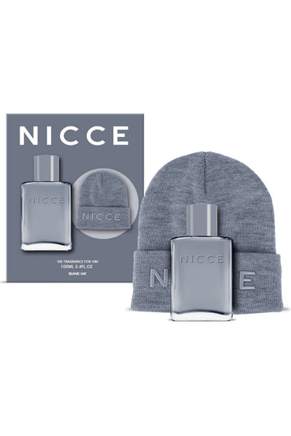 Nicce for Men Eau de Toilette Spray 100ml and Beanie Hat Nicce Mens Fragrance Gift Set