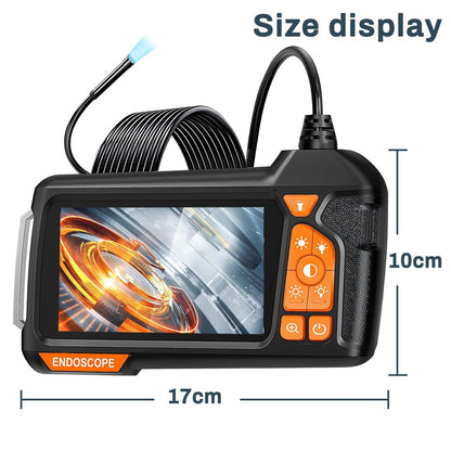 Endoscope Camera 1080P HD 5.5mm Inspection Snake Camera 4.3 Inch IPS LCD Display LED Borescope for Car Pipe Plumbing Home