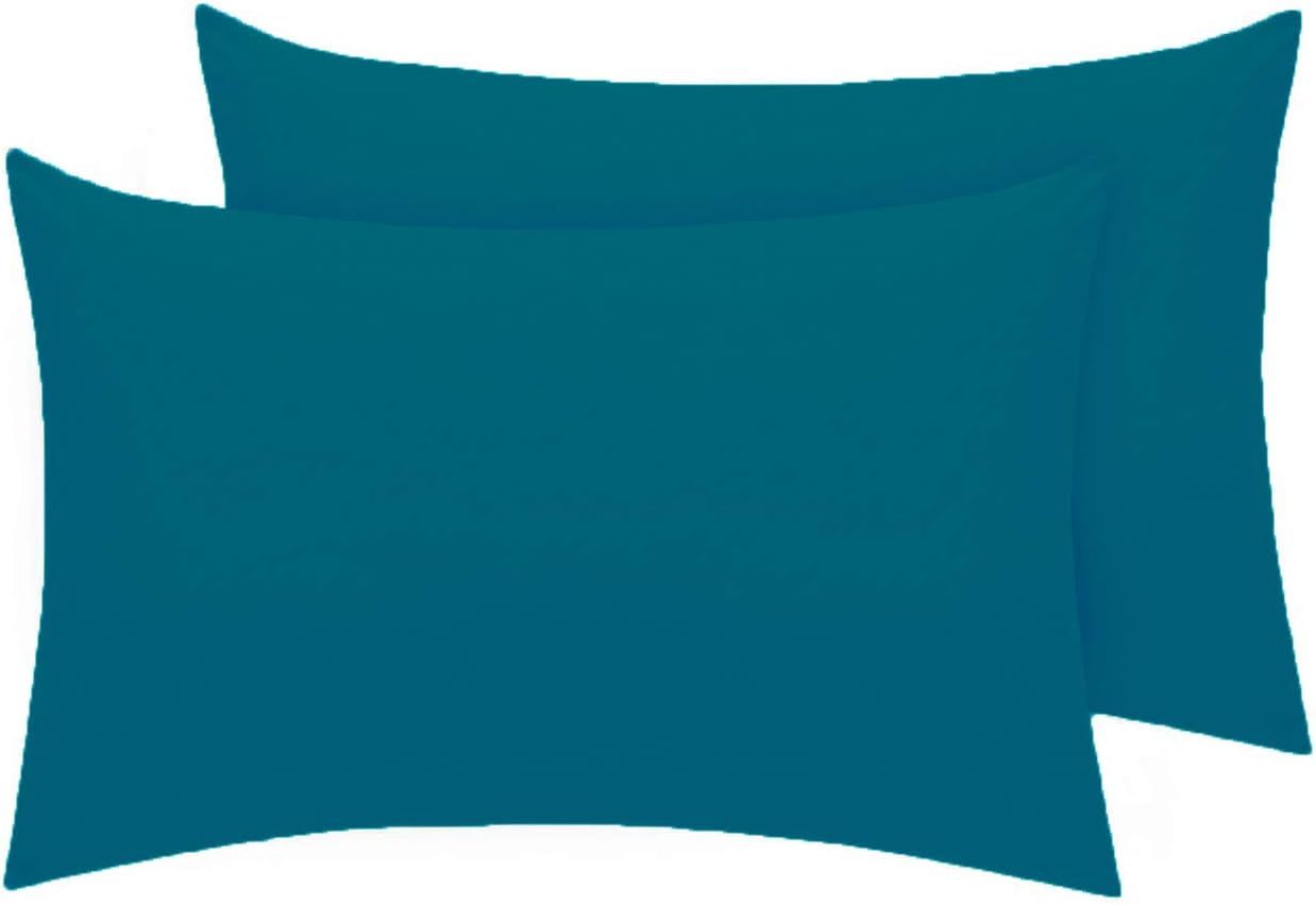 4B Pillowcases – Pack of 4 – Available in Many Beautiful and Vibrant Colors – Smooth & Durable Pillowcase Set for Everyday Bedroom, Guest Room & Travel Use