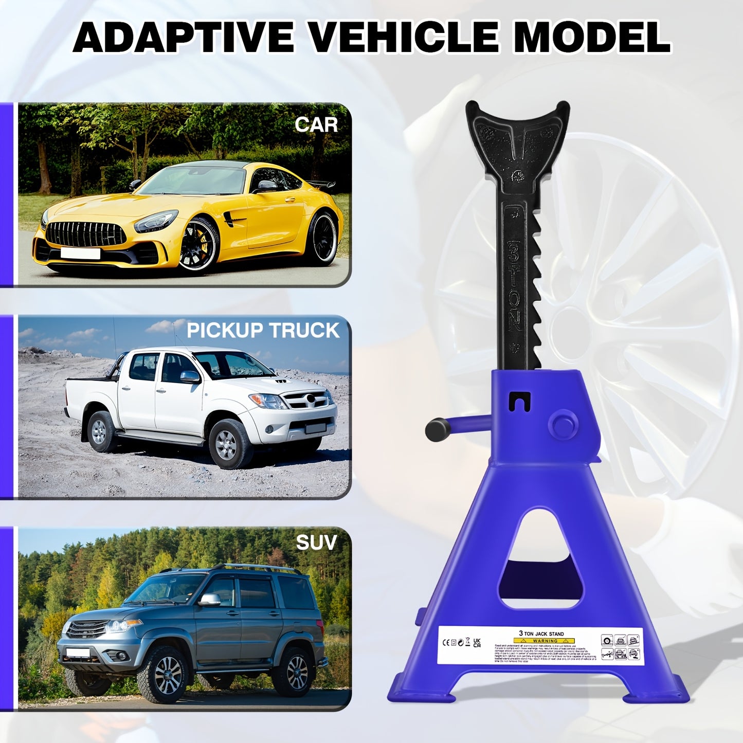 Hydraulic Trolley Jack, Heavy Duty 2 Tonne Floor Jack Heavy Duty, for Car And Truck Repairs, Car Auto Trailer Garage Tyre Repair, Blue, Maintenance Tools
