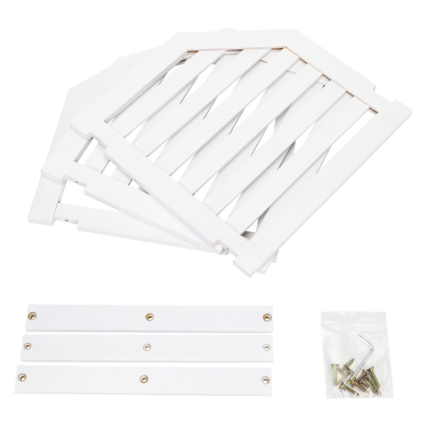 Bamboo Cabinet Shelf Organiser - 3 Tier Corner Shelf for Kitchen & Bathroom Countertop Cabinet Organiser Plate Rack Tidy Cupboard Shelf Insert Storage Organisation