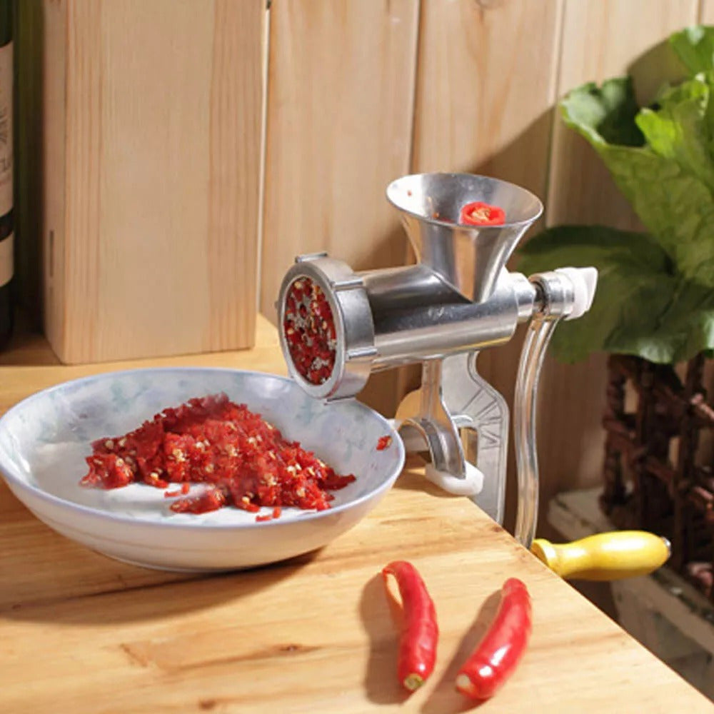 Six-in-One Manual Meat Grinder and Sausage Maker