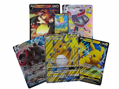 Pokémon XXL Cards German 2-Pack Jumbo Oversized Random Rarity V/VMAX/HOLO/EX/GX