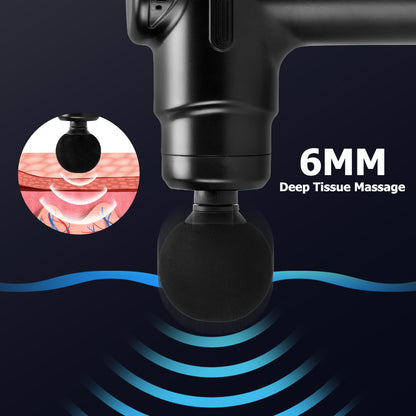 Mini Portable Muscle Relaxation Neck Massager, Fascia Gun, Mini Portable Muscle Relaxation Neck Massager with Lithium Battery, USB Charged, Neck Massager, Professional-Grade Fascial Gun for Whole Body Massage, USB Charged, Massage Device, Compact Design,