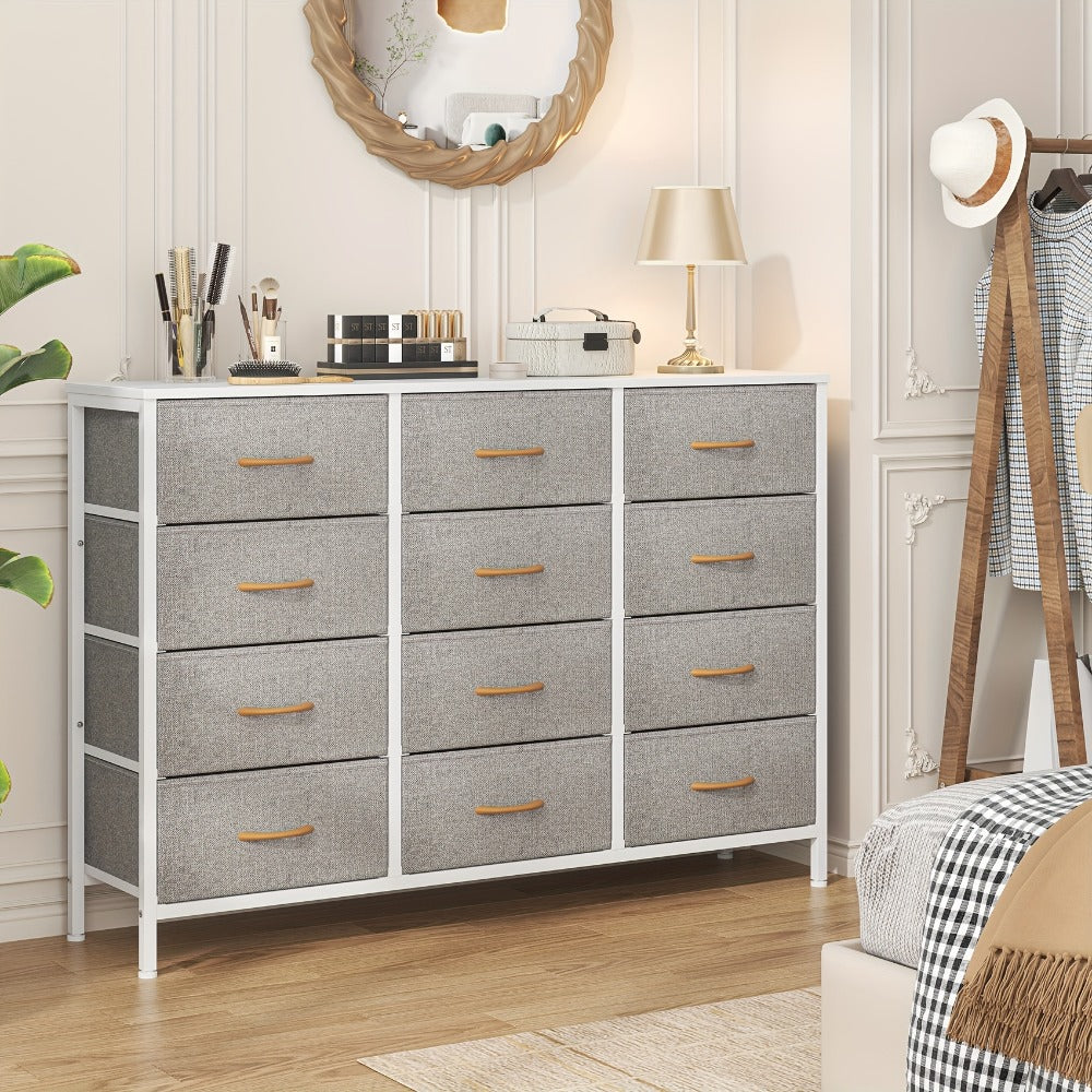 twelve-drawer fabric storage chest - product view 17