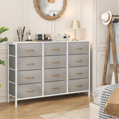 twelve-drawer fabric storage chest - product view 17