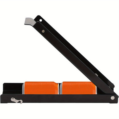 Heavy Duty 16oz Foot-Operated Can Crusher, Standing Metal Soda & Beer Can Smasher for Bottles - Industrial Strength