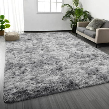 1pc 230X160cm Fluffy Rugs Large Shaggy Rug Bedroom Living Room Anti Slip Soft Carpet Floor Mat, Home Decor, 7.55ft X 5.25ft