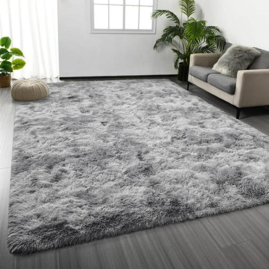 1pc 230X160cm Fluffy Rugs Large Shaggy Rug Bedroom Living Room Anti Slip Soft Carpet Floor Mat, Home Decor, 7.55ft X 5.25ft