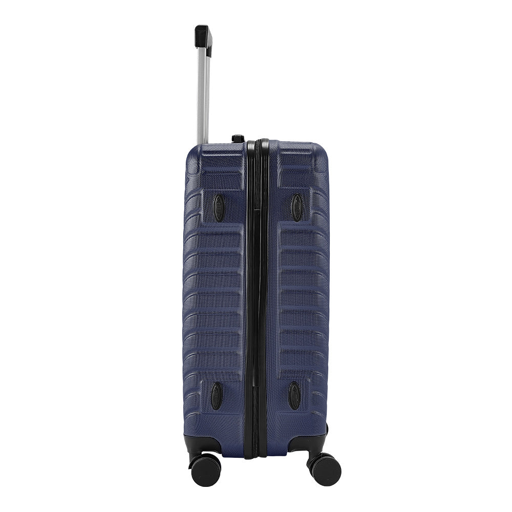 20" Suitcase Lightweight 4 Wheel Spinner Hard Shell ABS Luggage Hold Check in Travel Case Cabin Suitcase Carry On Suitcase, Hard Shell Suitcase with 4 Wheels Cabin Luggage Blue B