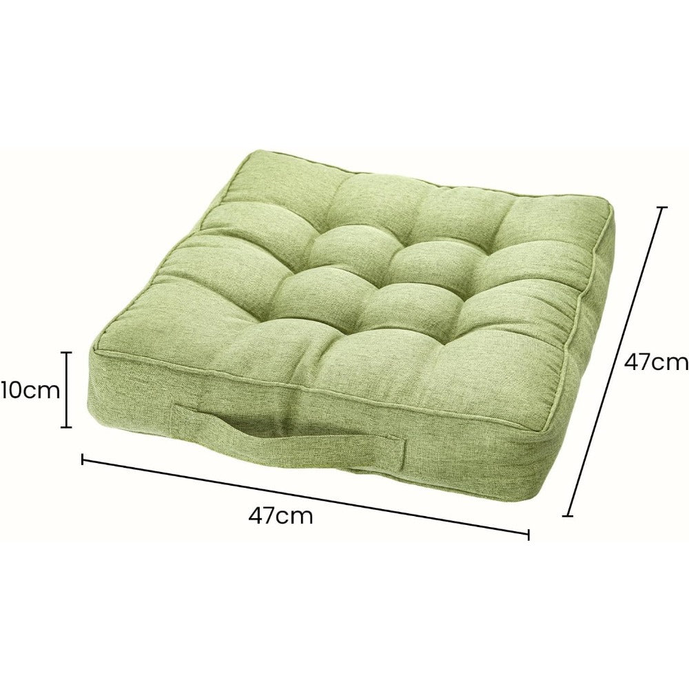 Chair Cushions Tufted Garden Kitchen Chair Cushion with Handle Strap Comfortable Chair Pads for Dining Room Kitchen