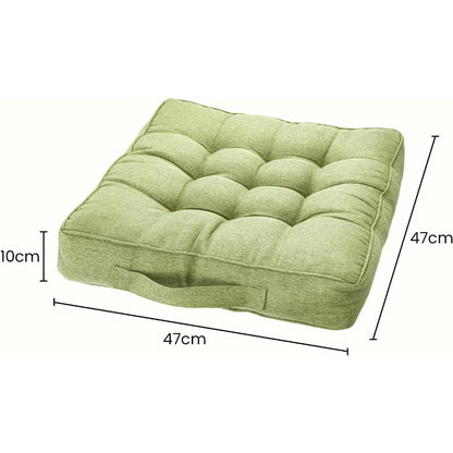 Chair Cushions Tufted Garden Kitchen Chair Cushion with Handle Strap Comfortable Chair Pads for Dining Room Kitchen