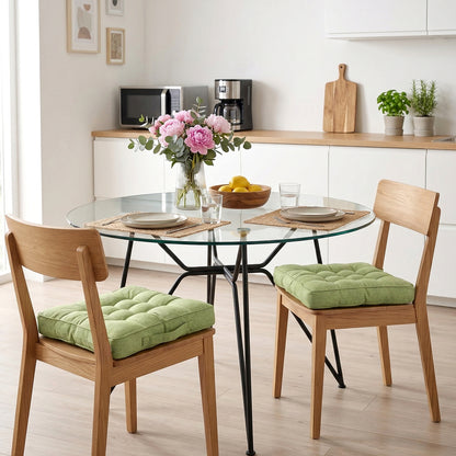 Chair Cushions Tufted Garden Kitchen Chair Cushion with Handle Strap Comfortable Chair Pads for Dining Room Kitchen