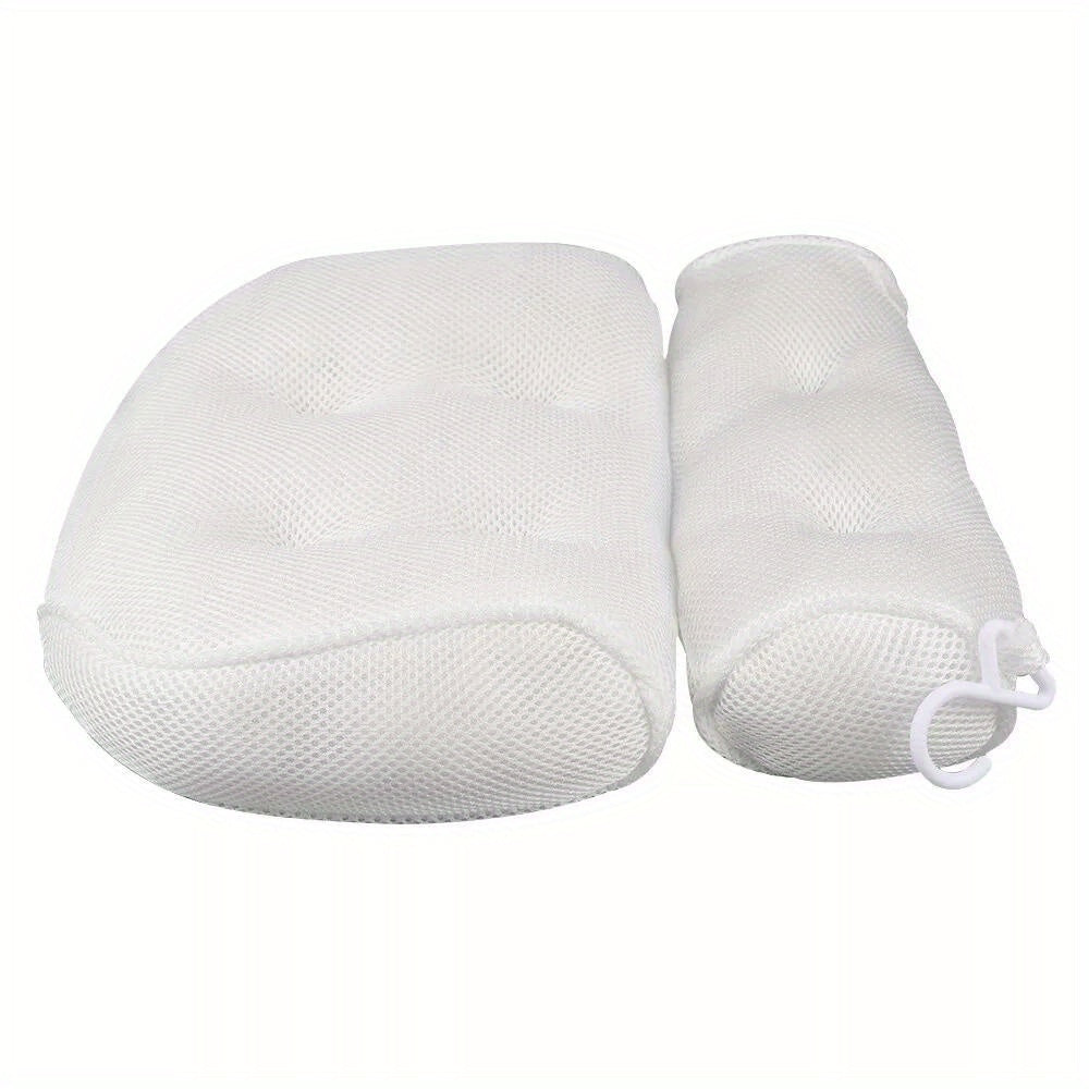 37*34*10cm Luxury Bathroom Spa Bath Pillow Non-Slip Comfortable Headrest Cushion Bathtub