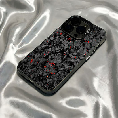 Phone Case: Forged Carbon Fiber Phone Case Suitable for Apple 17/17 Pro Max, iPhone 11/11 Pro Max/11 Pro/12/12 Pro/12 Pro Max/13/13 Pro/13 Pro Max/14/14 Pro/14 Pro Max/15/15 Pro Max/15 Pro/16/16 Pro/16 Pro Max Protective Cover, Smartphone Case