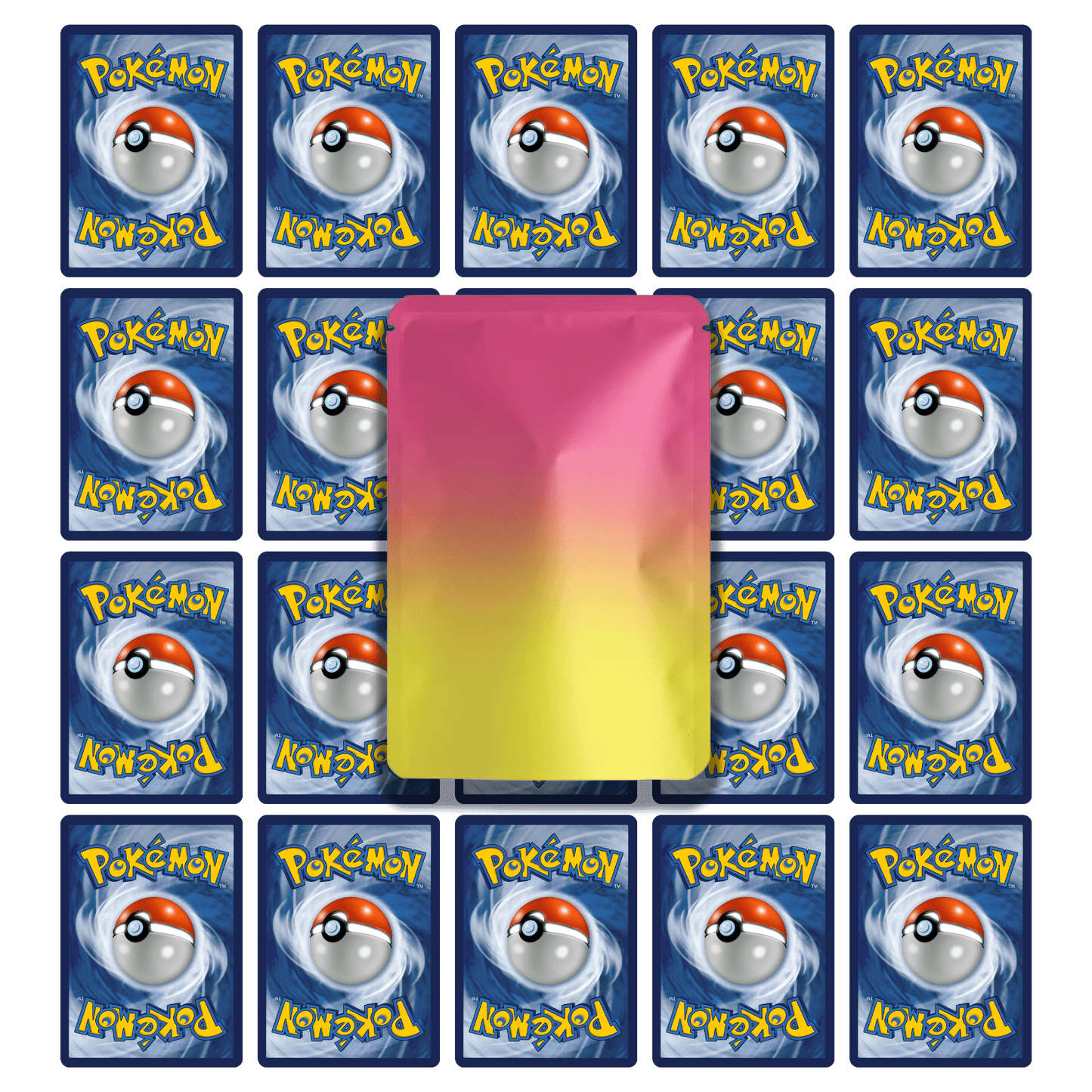 Genuine Pokémon Card Bundle, 20 Cards Including 4 Holo Rare Cards and 1 Ultra Rare EX, V, GX, VMAX, or VSTAR Card