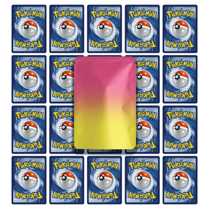 Genuine Pokémon Card Bundle, 20 Cards Including 4 Holo Rare Cards and 1 Ultra Rare EX, V, GX, VMAX, or VSTAR Card
