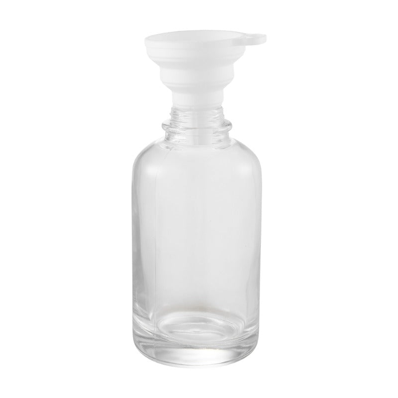 Glass Coffee Syrup Dispenser, Press-Type Liquid Dispenser 2pcs Set, Glass Honey Pot Honey Jar Shampoo and Conditioner Dispenser, 500ml, Gold