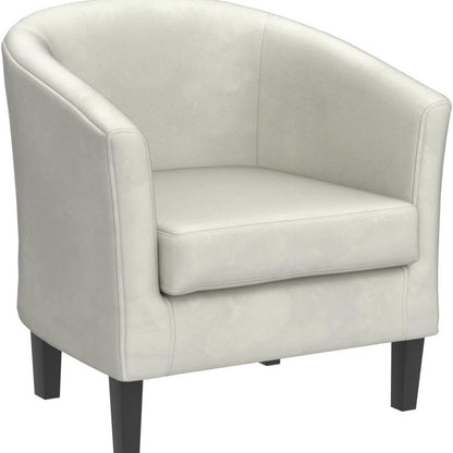 Velvet Chair Fabric Tub Chair Armchair club Chair for Dining Living Room & Cafe