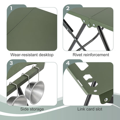 Sports And Outdoor Gear, Camping Tables, Lightweight Portable Folding Tables, Multifunctional Barbecue Tables